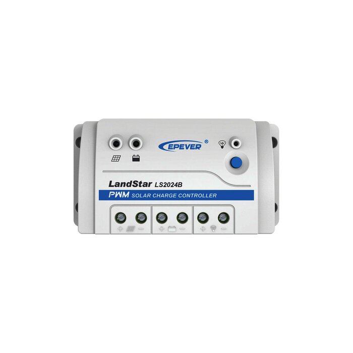 Controlador Solar de Carga y Descarga 12/24V 20A