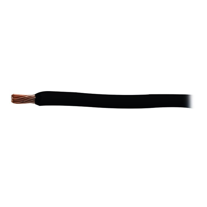 Cable de Cobre Recubierto THW-LS Calibre 1/0 AWG 19 Hilos Color Negro (Venta por Metro)
