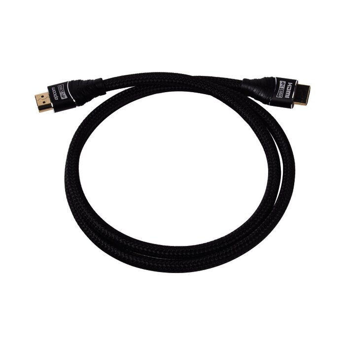 Cable HDMI versión 2.0 redondo de 1m (3.2 ft) optimizado para resolución 4K ULTRA HD