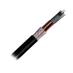 Cable de Fibra Óptica de 12 hilos, OSP (Planta Externa), No Armada (Dielectrica), 250um, Monomodo OS2, Precio Por Metro