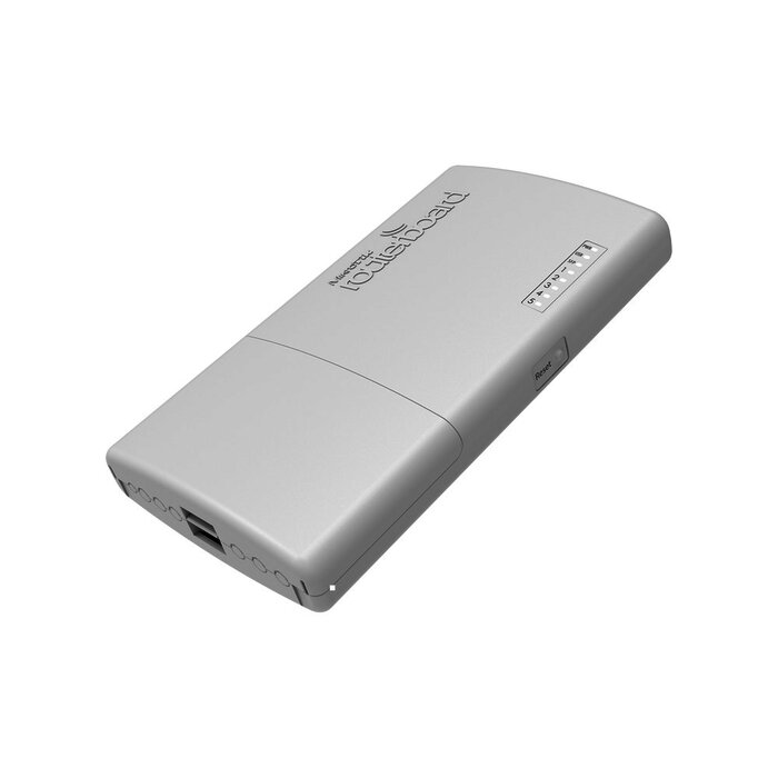 (PowerBox Pro) Router para exterior 5 puertos Gigabit, PoE 802.3af/at