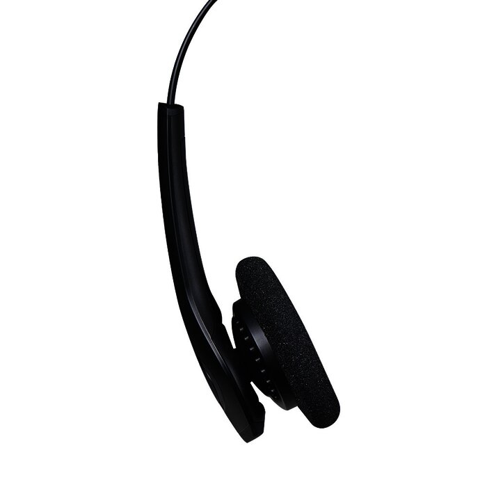 Jabra Biz 1500 Duo, auricular profesional con cancelación de ruido, ideal para contact center con conexión QD (1519-0157)