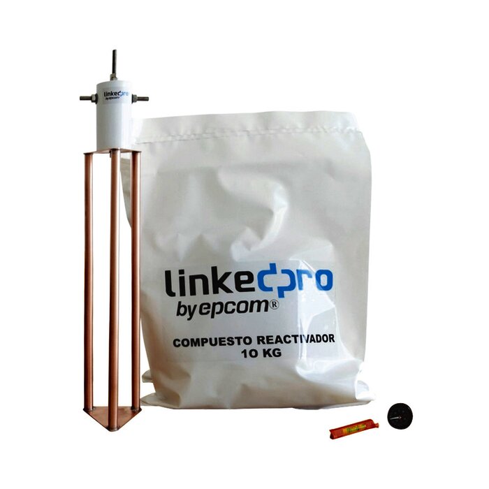 Electrodo para Corriente Máxima de 30 Amp. con Compuesto Mejorador de Terreno