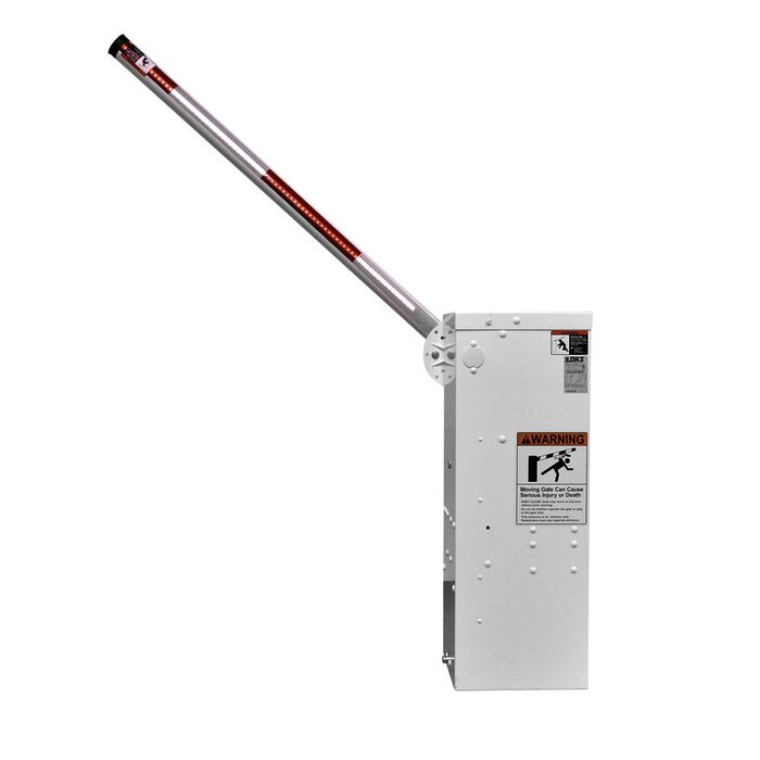 Barrera Vehicular / Uso Intensivo Continuo / Compatible con Mástil de hasta 14 ft / 4.26 m (No incluido) / Bajo mantenimiento / Garantia 5 años