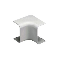 Esquinero interior, para uso con canaleta LD5, material ABS, Color Blanco Mate