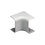 Esquinero interior, para uso con canaleta LD5, material ABS, Color Blanco Mate