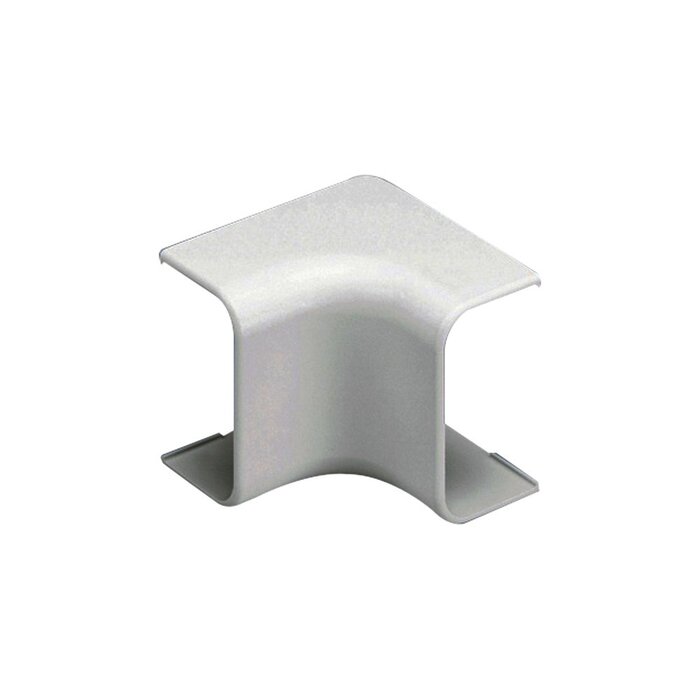 Esquinero interior, para uso con canaleta LD5, material ABS, Color Blanco Mate