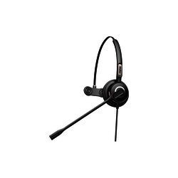 Diadema monoaural con tecnología antishock para teléfonos IP FANVIL y Polycom con micrófono de cancelación de ruido, larga durabilidad