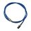 Patch Cord "Skinny" Cat6A Blindado S/FTP, 5ft, Diámetro Reducido 28 AWG, Color Azul