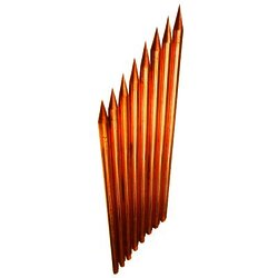 Varilla de Acero con Recubrimiento de Cobre Diámetro 1/2" de 3m de Largo