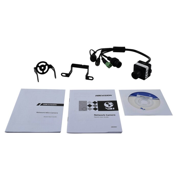 Cámara Oculta IP 2 Megapixel / Lente 2.8 mm / H.265+ / Interior / WDR / 12 VCD / Ultra Baja Iluminación / Entrada de Audio