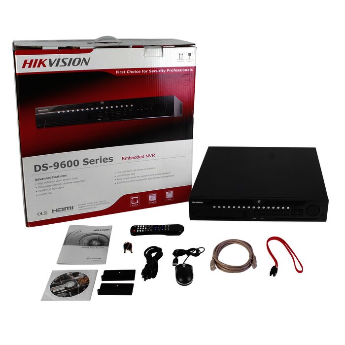 NVR 12 Megapixel (4K) / 32 Canales IP / 8 Bahías de Disco Duro / 2 Tarjetas de Red / Soporta RAID con Hot Swap / HDMI en 4K / Soporta POS