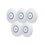 Paquete de 5 Access Point UniFi doble banda 802.11ac MIMO 3X3 para interior, PoE af/at, soporta 250 clientes, Hasta 1.3 Gbps