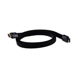 Cable HDMI versión 2.0 plano de 1M (3.2 ft) optimizado para resolución 4K ULTRA HD