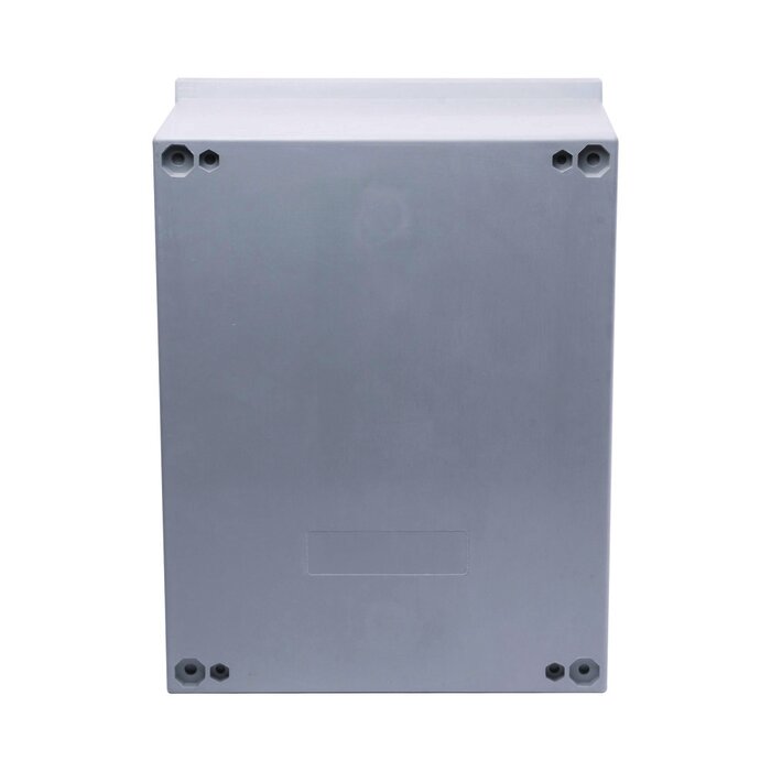 Gabinete de Poliéster IP66 Uso en Intemperie (300 x 400 x 200 mm) con Placa Trasera Interior (Incluye Chapa y Llave).