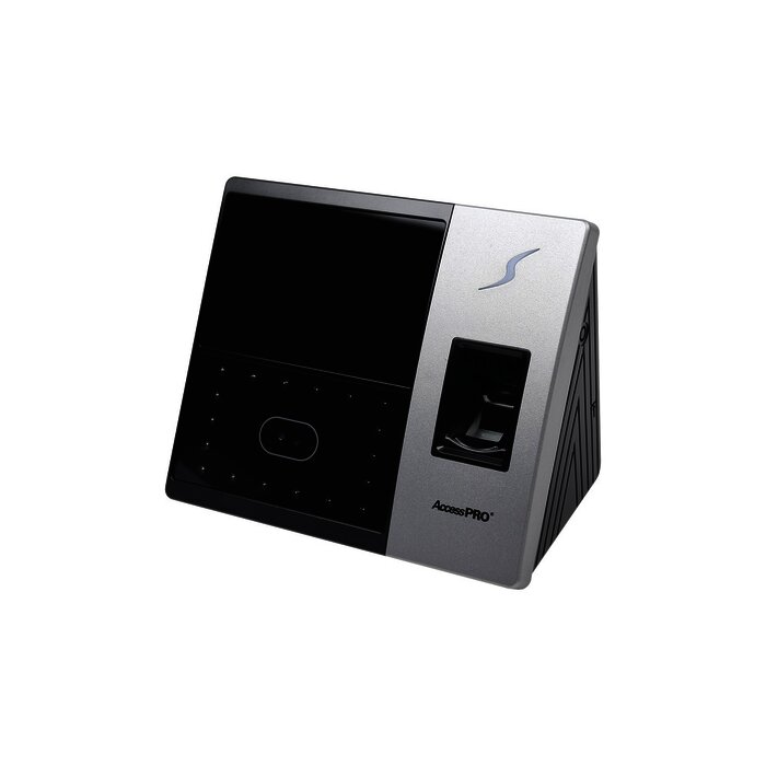 Terminal de reconocimiento Facial con lector de Huellas y Tarjetas / Soporta 1,200 rostros / Control de Acceso / Asistencia