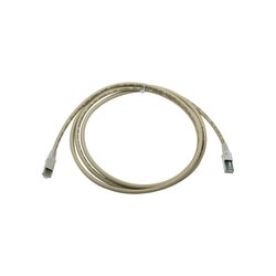 Patch Cord Z-MAX Cat6A S/FTP, CM/LS0H, 7ft, Color Gris, Versión Bulk (Sin Empaque Individual)