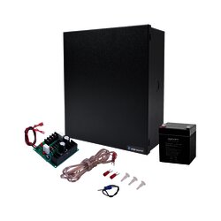 Fuente de 12 Vcd/1A para Control de Acceso con Batería Incluida.