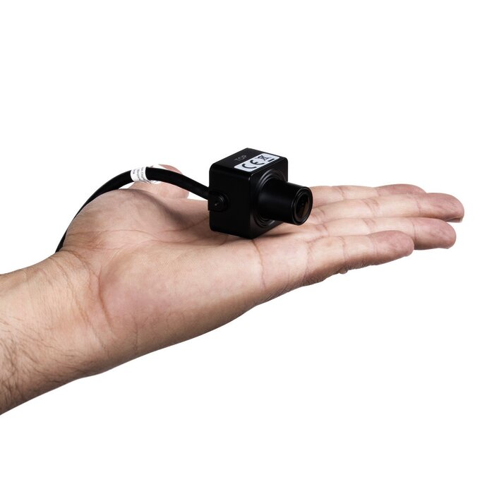 Cámara Oculta IP 2 Megapixel / Lente 2.8 mm / H.265+ / Interior / WDR / 12 VCD / Ultra Baja Iluminación / Entrada de Audio