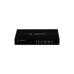 EdgeRouter 4, con 3 puertos 10/100/1000 Mbps + 1 puerto SFP, con funciones avanzadas de ruteo