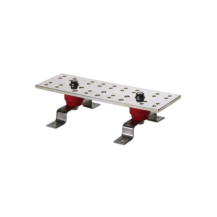 Barra de Puesta a Tierra Principal para Telecomunicaciones (TMGB), de 1/4in x 4in x 12in