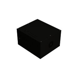 Gabinete de Escritorio con Rack 19", 6U. Doble puerta.