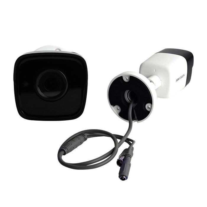 Bullet TURBOHD 5 Megapixel / SÚPER BAJA ILUMINACIÓN / dWDR / Gran Angular 91º / Lente 2.8 mm / 20 mts Smart / 20 mts IR EXIR / Exterior IP67