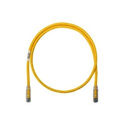 Cable de parcheo UTP Categoría 6, con plug modular en cada extremo - 2 m. - Amarillo
