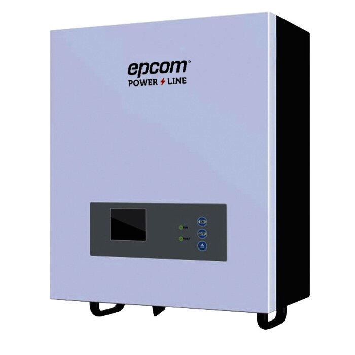 Inversor / Cargador para sistemas tipo isla de 48VCD/120VCA de 2500W onda sinusoidal pura con controlador MPPT. Administre una fuente fotovoltaica, la red eléctrica y recargue su banco de baterías y su consumo sin problemas.