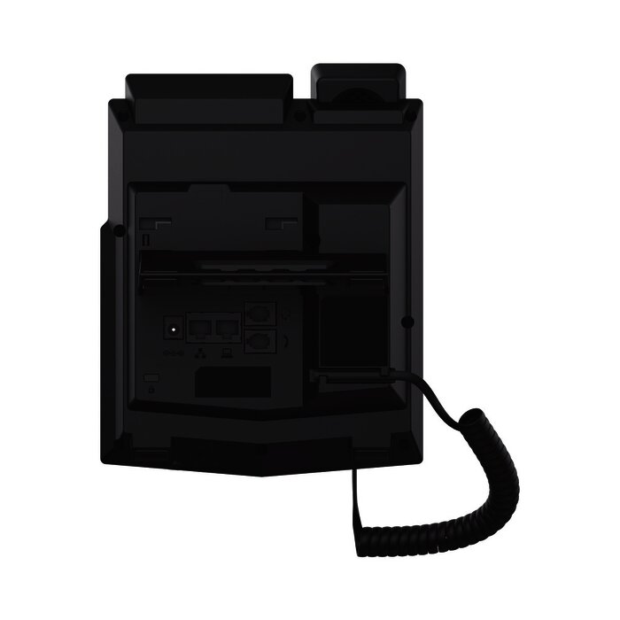 Teléfono IP Empresarial con Estándares Europeos, 6 lineas SIP con pantalla LCD a color, puertos Gigabit, IPv6, Opus y conferencia de 3 vías, PoE/DC (incluye fuente).