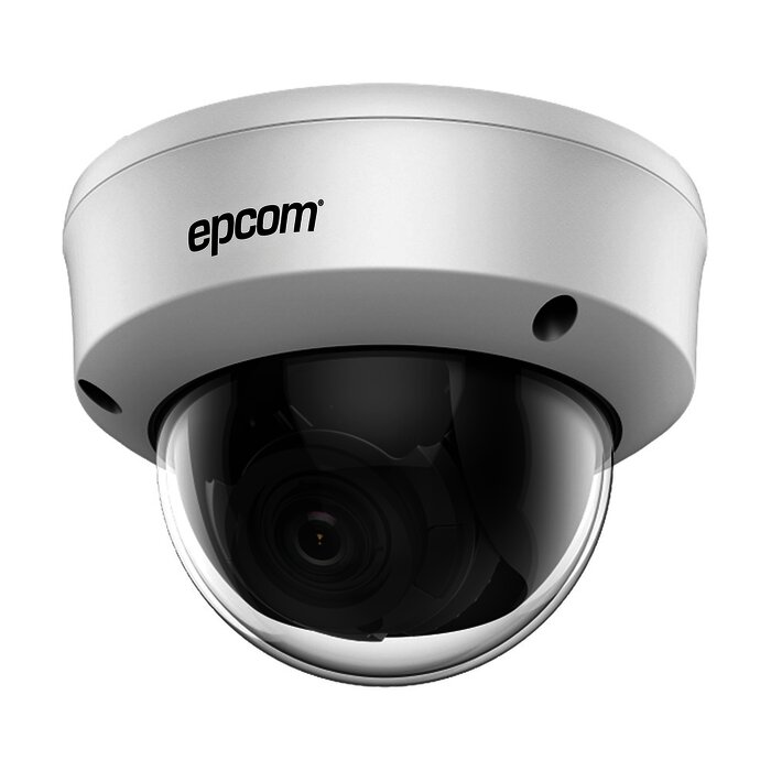 Domo TURBOHD 1080p / Lente Varifocal 2.8 - 12 mm / Exterior IP67 / IK10 / 40 mts IR EXIR / 4 Tecnologías / METAL