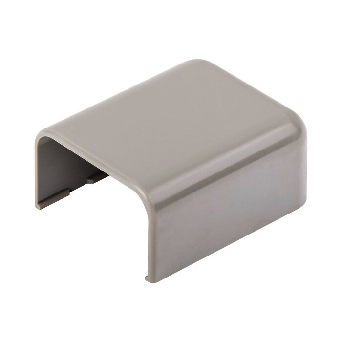 Tapa Final, para uso con canaleta LD10, material ABS, Color Gris