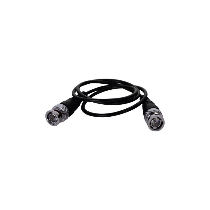 Cable Coaxial armado con conector BNC y longitud de 60 cm, Optimizado para HD ( TurboHD, HD-SDI, AHD )