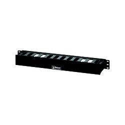 Organizador de Cables Horizontal PatchLink, Sencillo (Solo Frontal), Para Rack de 19in, 1UR