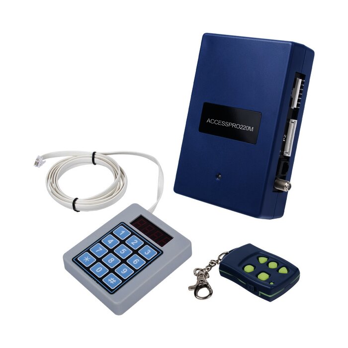 Receptor Inalambrico Universal, Mando a Distancia, Controles Administrables, Hasta 1600 usuarios, compatible con Barreras y Motores de puertas