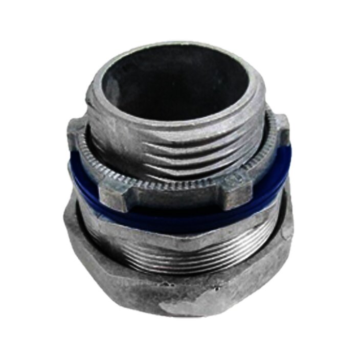 Conector Recto para tubo tipo Liquidtight de 1/2" (13 mm).