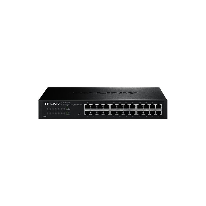 Switch Gigabit no administrable de 24 puertos 10/100/1000 Mbps para escritorio/rack