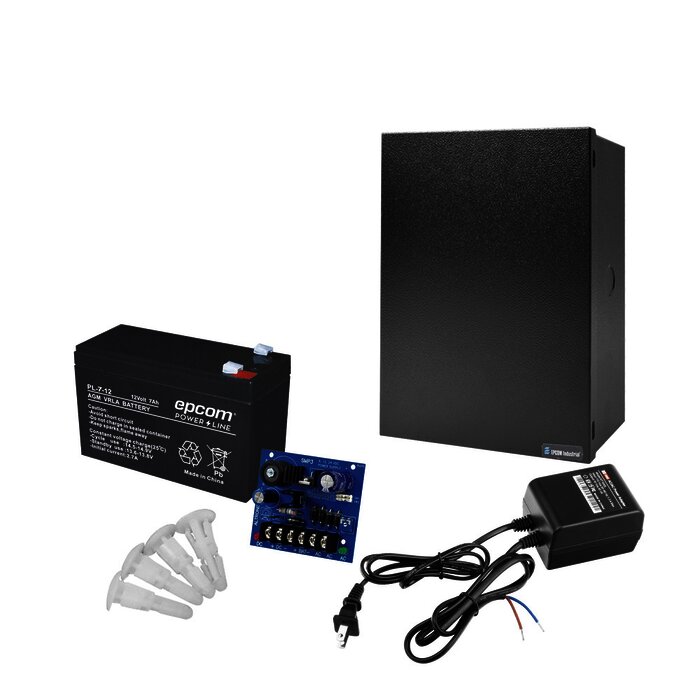 Kit de fuente de poder ALTRONIX ( SMP3 ) , incluye transformador y batería de 7 Ah