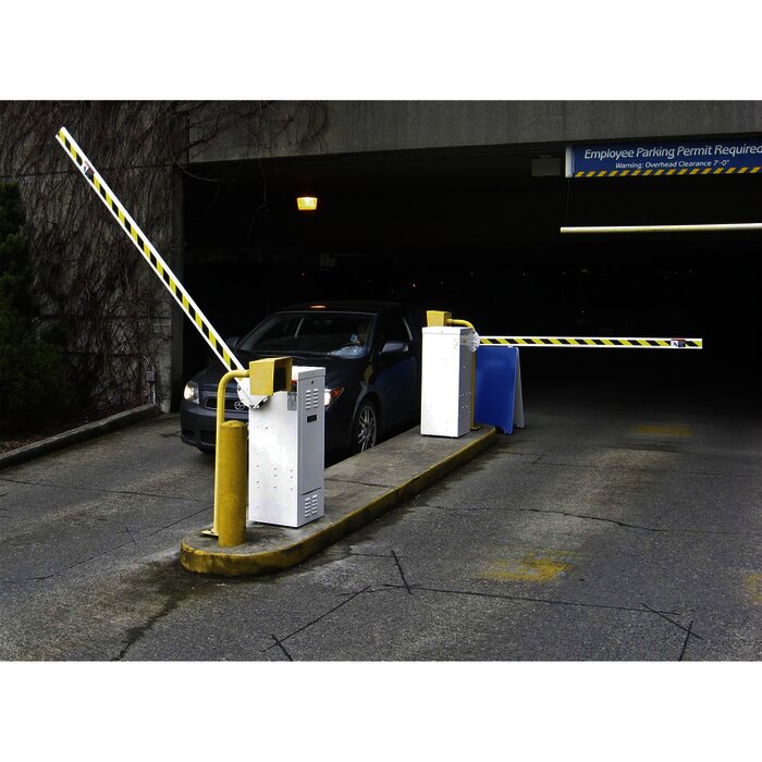 Barrera Vehicular / Uso Intensivo Continuo / Compatible con Mástil de hasta 14 ft / 4.26 m (No incluido) / Bajo mantenimiento / Garantia 5 años