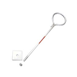 Ancla de Losa o Pared de 65 cm. de 1/2" de Grosor Galvanizado por Inmersión.