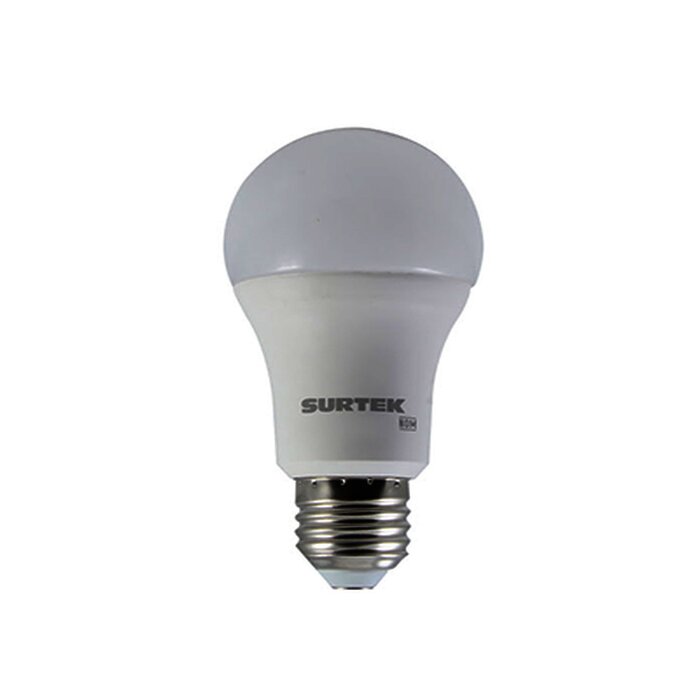 Foco LED A19, Luz de Día 9W, 120 Vca (LED de Novena Generación).