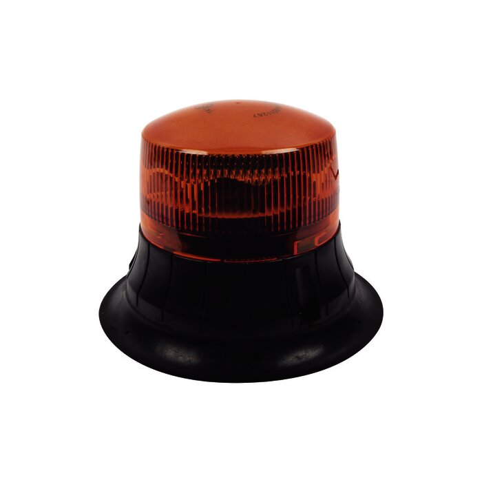 Burbuja LED giratoria de color ámbar, 9 LEDs, montaje magnético