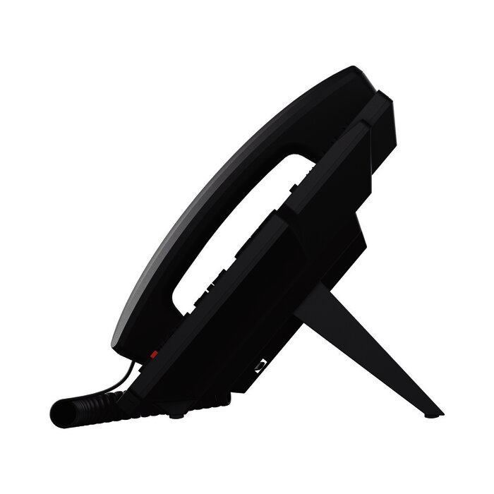 Teléfono IP Empresarial con Estándares Europeos, 12 lineas SIP con pantalla a color, 30 teclas DSS/BLF, puertos Gigabit, IPv6, Opus y conferencia de 3 vías, PoE/DC (incluye fuente).