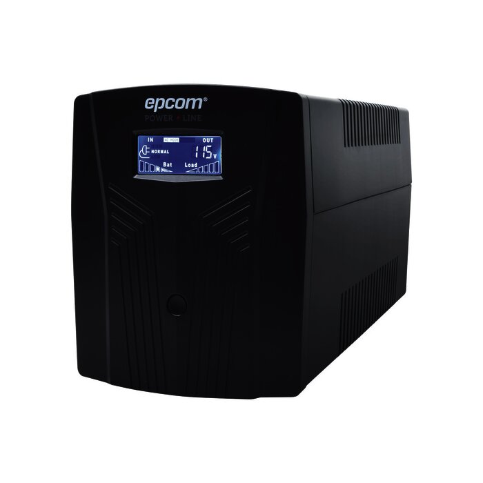 UPS de 1500VA/900W / Topología Línea Interactiva / Entrada y Salida 120 Vca / Regulador de Voltaje AVR 80-150 Vca / Clavija NEMA 5-15P / 6 Tomas NEMA 5-15R