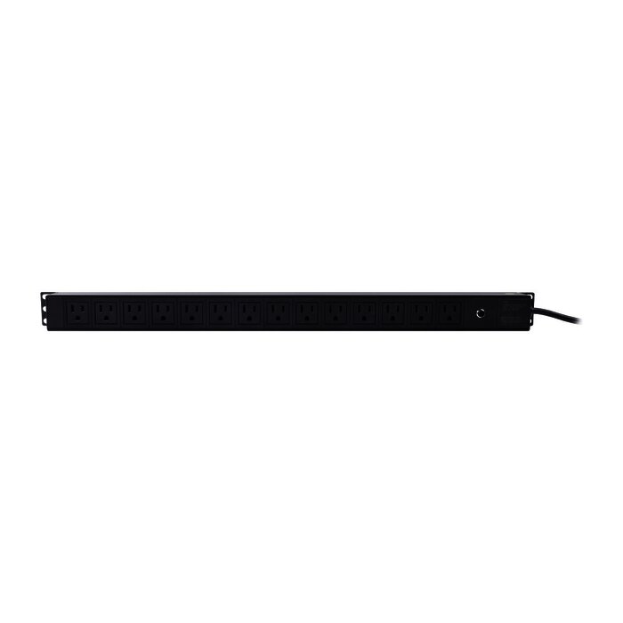 PDU barra multicontactos Vertical con 14 salidas 125V/15A, contactos tipo NEMA