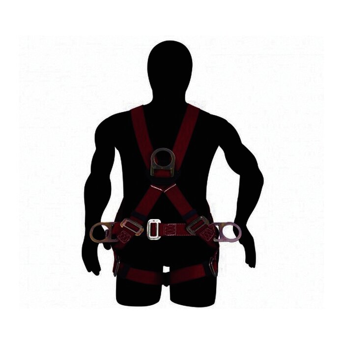 Arnés de Suspensión con Cinturón Talla 36-40 (4 Argollas)