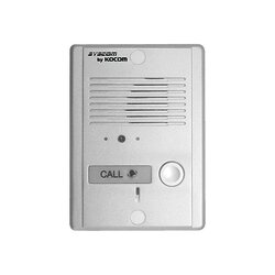 Frente de Calle Metalico Antivandalico con Cámara Pinhole a Color