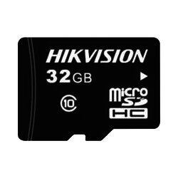 Memoria Micro SD / Clase 10 de 32 GB / Especializada Para Videovigilancia / Compatibles con cámaras HIKVISION