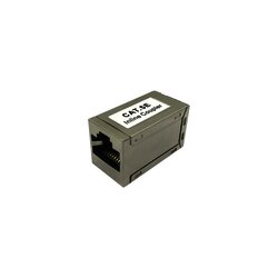 Acoplador Blindado (STP) Cat6 hembra RJ45 a RJ45 hembra