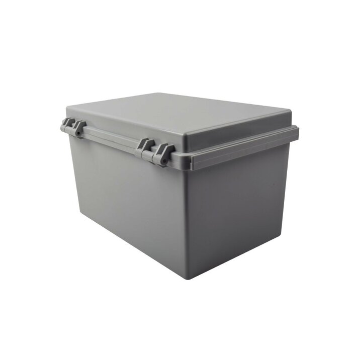 Gabinete Plástico para Exterior (IP65) de 185 x 285 x 180 mm Cierre por Broche.